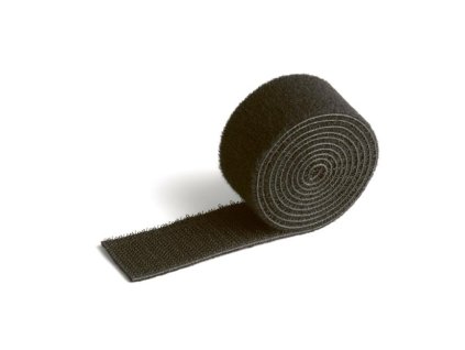 Suchý zips na káble CAVOLINE GRIP 30 čierna