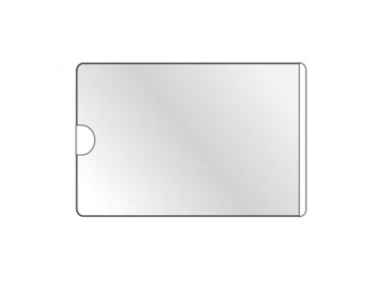 Samolepiace vrecko vizitkové s otvorom zboku DURABLE 93x62mm 100ks