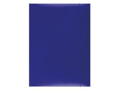 Kartónový obal s gumičkou Office Products modrý