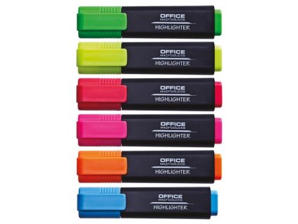 Sada zvýrazňovačov Office Products 6S