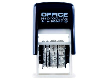 Pečiatka Office products Dátumovka samofarbiaca digitálna čierna