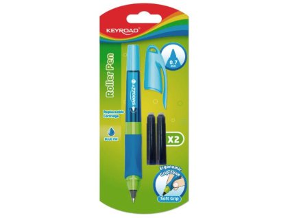 Guľôčkové pero KEYROAD Easy Writer 0,7 mm, blister, mix farieb