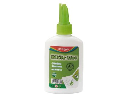 Lepidlo biele KEYROAD 60 g, dipslay 24 ks
