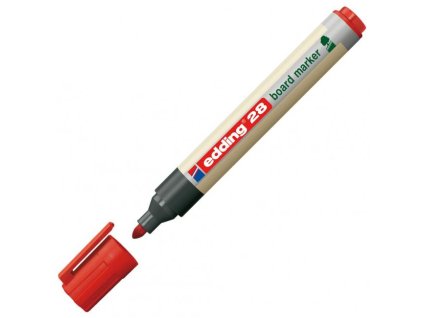 Popisovač na tabule edding 28 červený