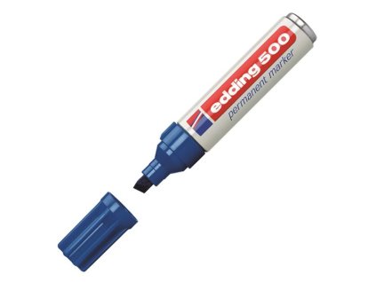 Permanentný popisovač edding 500 modrý