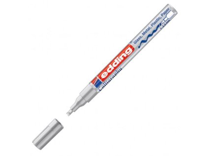 Lakový popisovač edding 753 strieborný