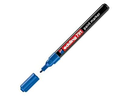 Lakový popisovač edding 791 modrý