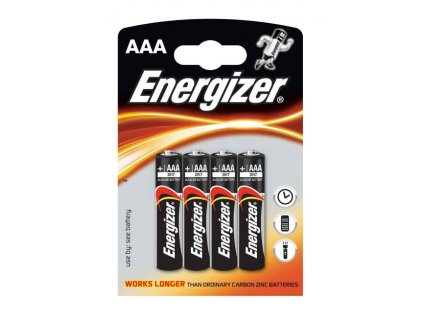 Batéria Energizer mikrotužková Alkaline Power AAA-LR03/4 ks