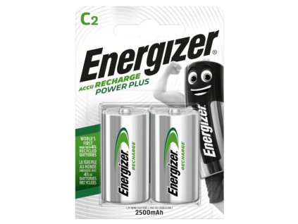 Batéria Energizer malý monočlánok nabíjateľná 2500 mAh HR14 / 2 ks