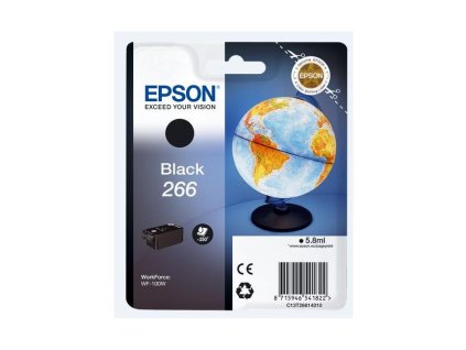 Atramentová náplň Epson C13T266140 266b black pre WF-100 (5,8 ml)