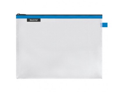 Plastový obal so zipsom Leitz WOW veľký modrý