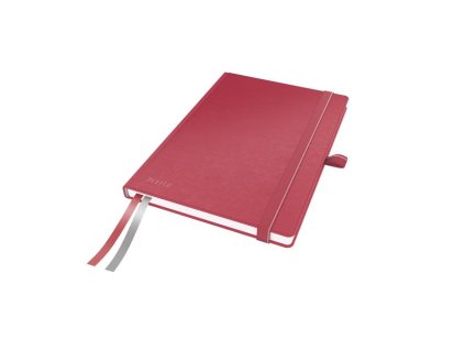 Zápisník linajkový A5 Leitz Complete červený
