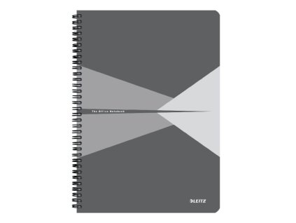 Blok Leitz Office Card A4 90 listov linajkový sivý