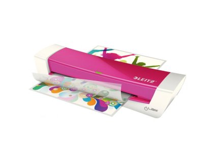 Laminátor Leitz iLAM Home Office A4 WOW ružový