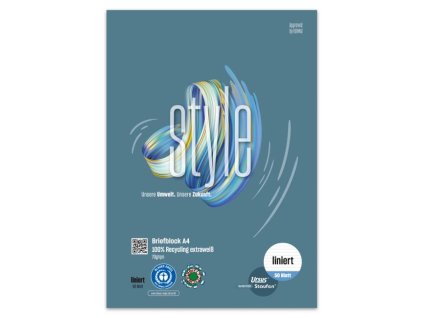 Blok poznámkový Format Werk Ursus Green A4 50 listov linajkový