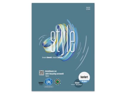 Blok poznámkový Format Werk Ursus Green A4 50 listov štvorčekový