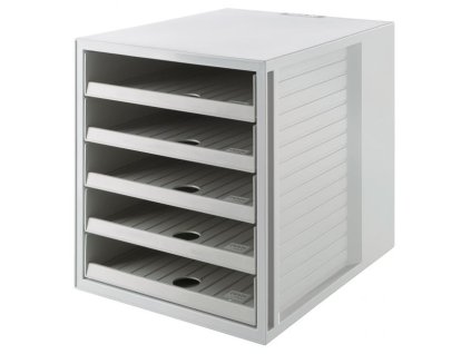 Zásuvkový box Cabinet KARMA eko-sivý