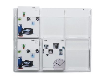 Prezentačný panel so 6 odkladačmi