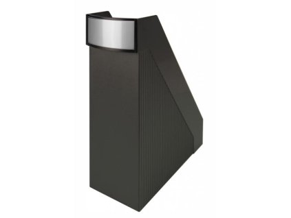 Stojan na časopisy Helit Linear čierny