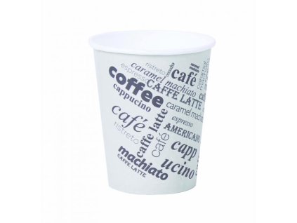 Papierový pohár 280ml `M` 0,2l Coffee to go s motívom 50ks