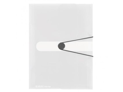 Plastový obal s gumičkou Herlitz číry