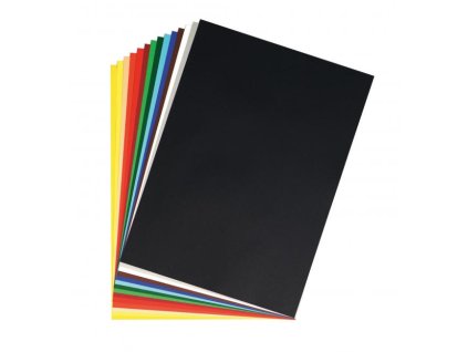 Farebný výkres Herlitz 50x70cm 10 hárkov 300g oranžový