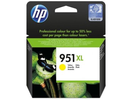 Atramentová náplň HP CN048AE HP 951XL yellow XL (1.500 str.) pre Officejet Pro 251dw/276dw/8100/8600