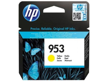 Atramentová náplň HP F6U14AE HP 953 yellow (700 str.) pre OfficeJet Pro 7740/8210/8710/8720