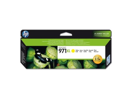 Atramentová náplň HP CN628AE HP 971XL yellow XL (6.600 str.) pre Officejet Pro X451dw/X476dw/X551dw