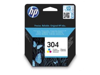 Atramentová náplň HP N9K05AE HP 304 color (100 str.) pre DeskJet 2620/2630/3750/3760/3762