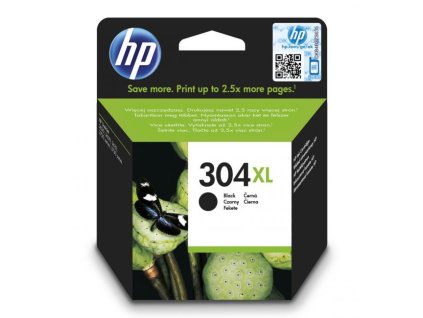 Atramentová náplň HP N9K08AE HP 304XL black XL (300 str.) pre DeskJet 2620/2630/3750/3760/3762