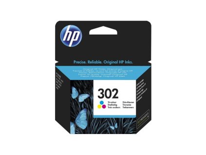 Atramentová náplň HP F6U65AE HP 302 color (165 str.) pre DeskJet 2130/3639/OfficeJet 3830/4650