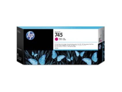 Atramentová náplň HP F9K01A HP 745 magenta (300 ml) pre DesignJet Z2600 PostScript/Z5600 PostScript