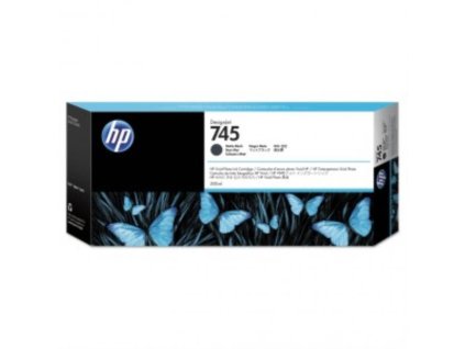 Atramentová náplň HP F9K05A HP 745 matte black (300 ml) pre DesignJet Z2600 PostScript/Z5600 PostScript