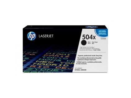 Toner HP CE250X HP 504X black (10.500 str.) pre Color LaserJet CM3530/CP3525