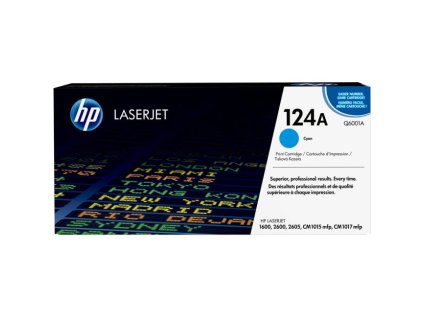 Toner HP Q6001A HP 124A cyan (2.000 str.) pre LaserJet 1600/2600/CM1015