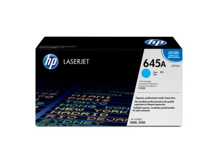 Toner HP C9731A HP 645A cyan (12.000 str.) pre Color LaserJet 5500/5550