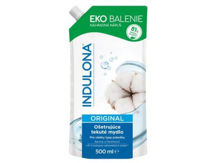 Tekuté mydlo INDULONA náhradná náplň 500ml Original