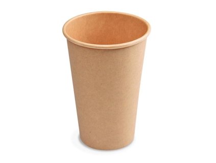 Papierové poháre hnedé kraft Ø 80 mm 330 ml, 0,3l (50 ks)