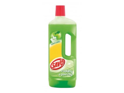 Savo UNI čistič na podlahy a povrchy 750 ml - Zelené jablko