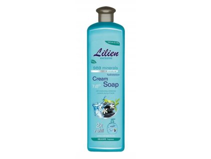 Tekuté mydlo krémove Lilien 1l Sea minerals