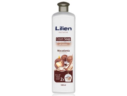 Tekuté mydlo krémove Lilien 1l Macadamia
