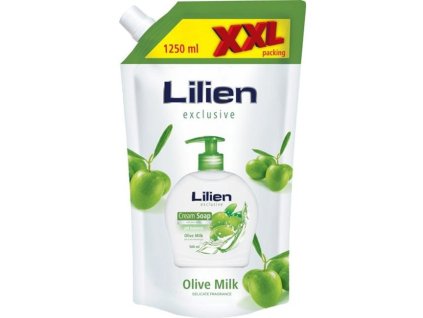 Tekuté mydlo NÁPLŇ XXL Lilien Oliva 1250 ml