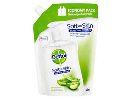 Dettol tekuté mydlo (NÁHRADNÁ NÁPLŇ) 500 ml - Aloe vera