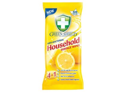 Green Shield čistiace utierky antibakteriálne 50/70 kusov