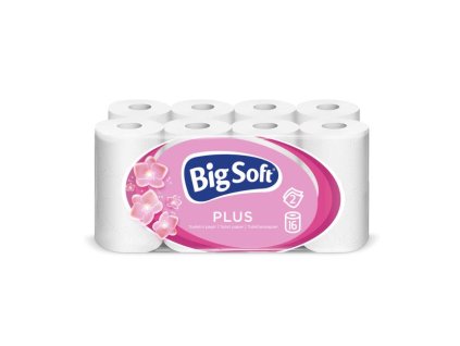 Toaletný papier 2-vrstvový Big Soft 16ks, 17,6m