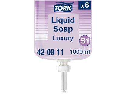 Tekuté mydlo TORK luxusné jemné 1 l fialové S1