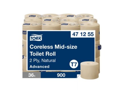 Toaletný papier bezdutinkový natural 2-vrstv. TORK Mid-Size T7 36ks