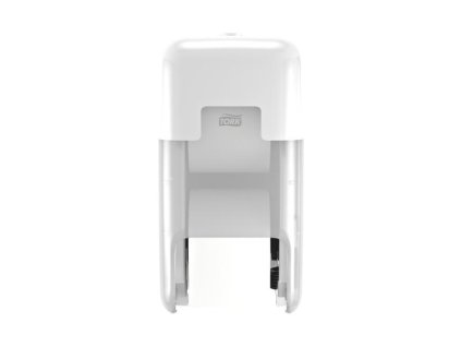 Zásobník na 2 kotúče bezdutinkového toaletného papiera Tork OptiServe, biely T7