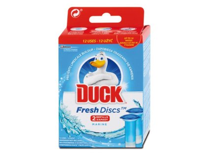 Náhrada DUCK Fresh Discs WC gél 2 x 36 ml Marine